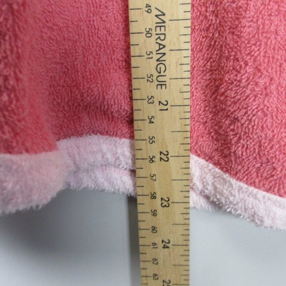 Pomander Place Women's Terry Cloth Top Sweatshirt S Pink Casual Preppy Chic 370 - Picture 7 of 8
